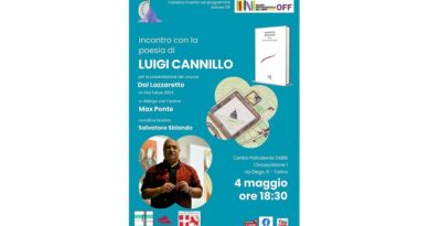 Incontro con la poesia di Luigi Cannillo – Torino, sabato 4 maggio 2023, ore 18:30
